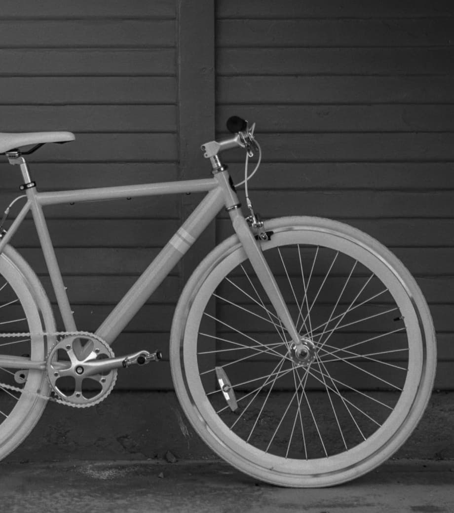 bike cinza